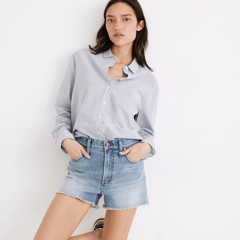 ❤️… Madewell The Perfect Jean Short - Picture 1 of 5